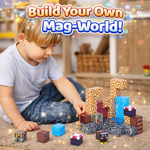 32-Piece Magnetic Blocks – Heaven Portal Set