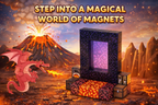 EJO World 32-Piece Magnetic Blocks – Magic Portal Set
