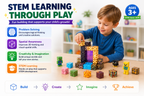 Starter Builder Bundle – Heaven & Magic Portal Magnetic Tiles (64 Pieces)