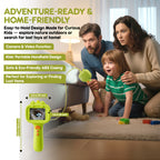 EJO World Kids Endoscope Camera Toy with Light – STEM Exploration Toy - Green